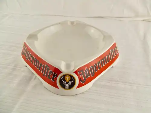 Großer Jägermeister Aschenbecher 20x20cm Porzellan Fischer & Co Rödental