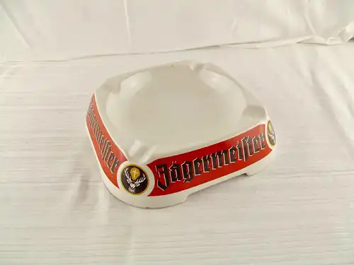Großer Jägermeister Aschenbecher 20x20cm Porzellan Fischer & Co Rödental