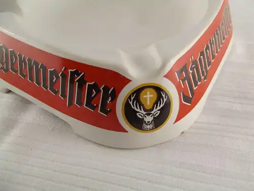 Großer Jägermeister Aschenbecher 20x20cm Porzellan Fischer & Co Rödental