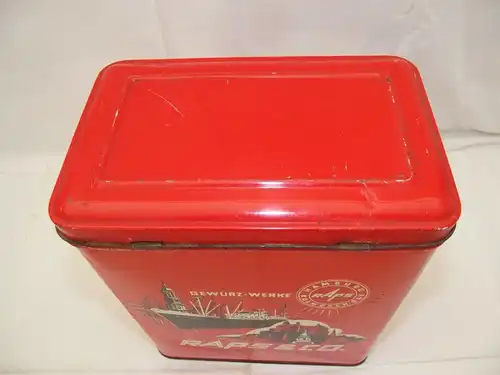 VINTAGE 50er Jahre Dose Raps & Co Gewürze Kulmbach Bayern Tante Emma Laden