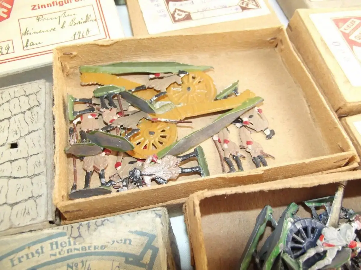 Sammlung Kieler Zinnfiguren teils Original Verpackung 7