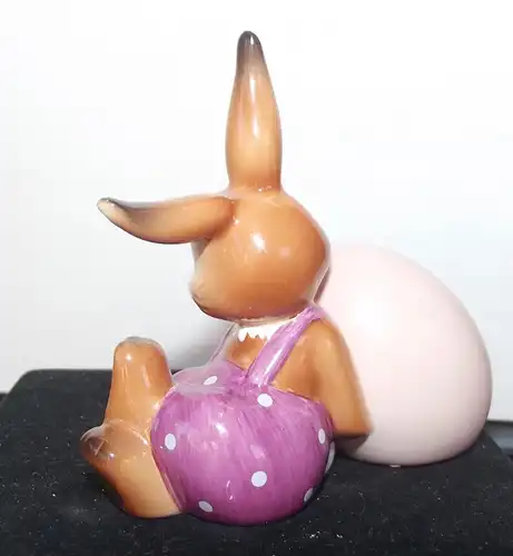 Ostern Goebel ; Osterhase Alles Liebe Osterdekoration 8 cm x 7,5 cm