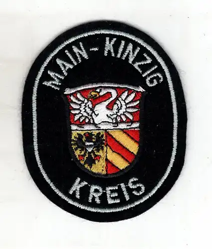Uniform Stoff Aufnäher Patch Wappen Main Kinzig Kreis wohl Feuerwehr