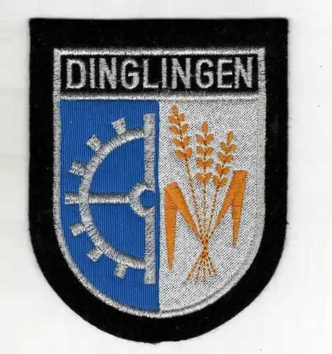 Aufnäher Patch Wappen Dinglingen Stadtteil  Lahr/Schwarzwald Baden-Württemberg