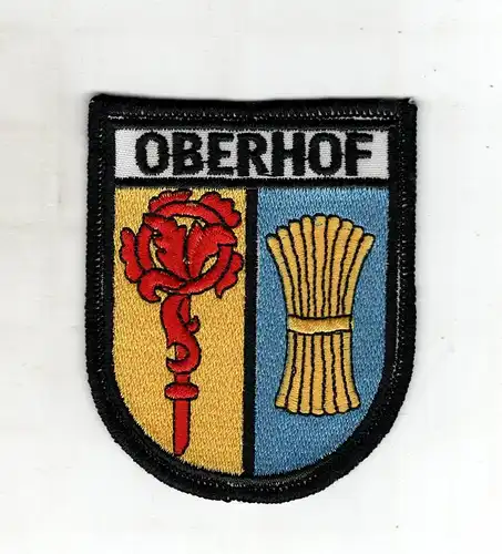 Aufnäher Patch Wappen Oberhof Murg Schwarzwald Baden Württemberg