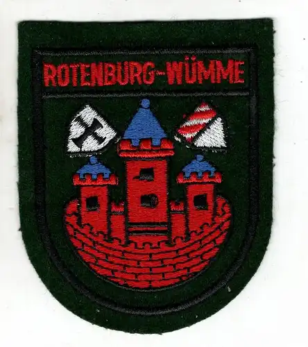Aufnäher Patch Wappen Rotenburg (Wümme) Niedersachsen