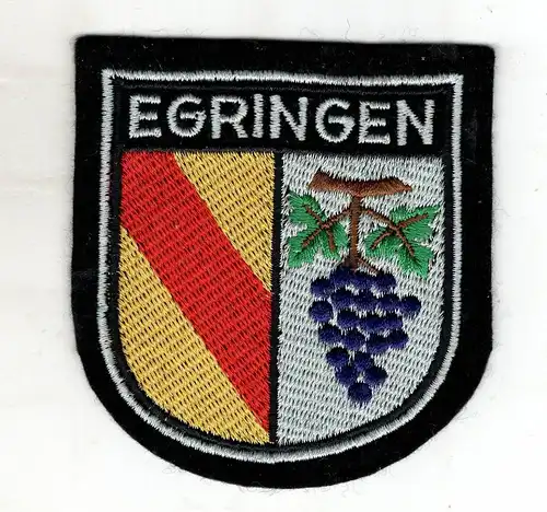Aufnäher Patch Egringen Ortsteil von Efringen-Kirchen Schwarzwald