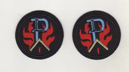 Militär Uniform 2 x  Tätigkeitsabzeichen Aufnäher Patch Feuerwehr