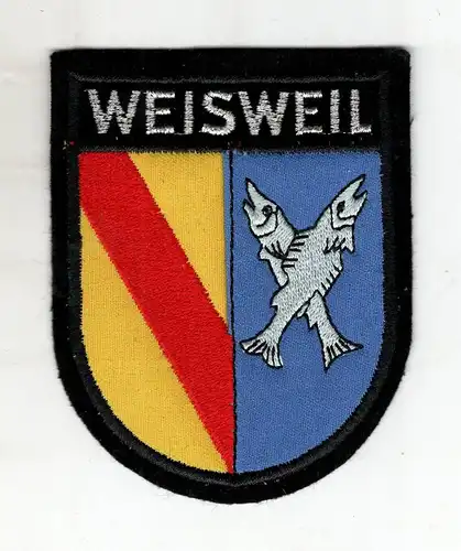 Aufnäher Patch Wappen Weisweil Landkreis Emmendingen Baden Württemberg