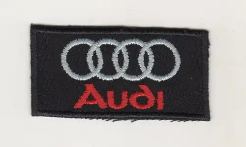 Auto Aufnäher Patches Audi Patch