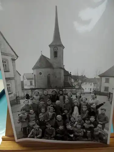 Original Foto Klassenfoto Schule Reundorf bei Bamberg 60er Jahre Oberfranken