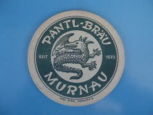 Bierdeckel Brauerei Pantl Bräu Murnau