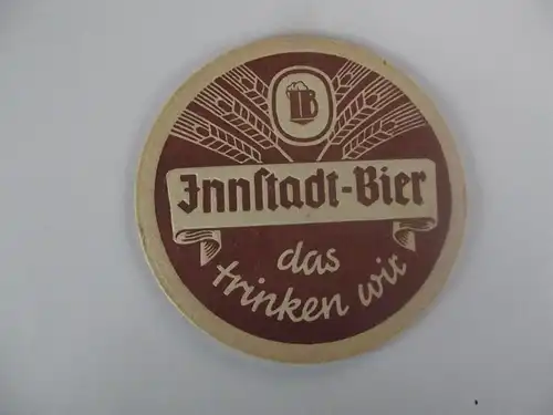 Bierdeckel - Brauerei Innstadt Passau