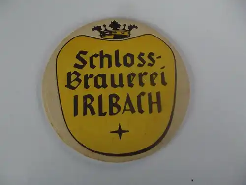 Bierdeckel - Brauerei Schlossbrauerei Irlbach