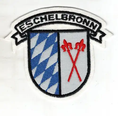 Aufnäher Patch Eschelbronn Kraichgau am Schwarzbach Rhein-Neckar-Kreis