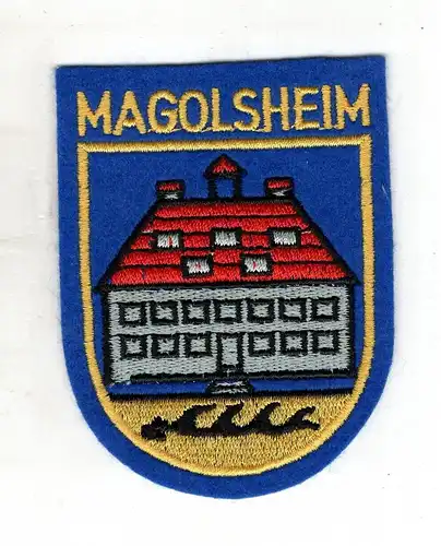 Aufnäher Patch Magolsheim Ortsteil Münsingen Kreis ReutlingenvBaden-Württemberg