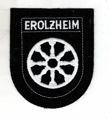 Aufnäher Patch Erolzheim Landkreis Biberach