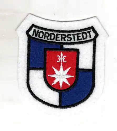 Aufnäher Patch Norderstedt Stadt in Schleswig-Holstein
