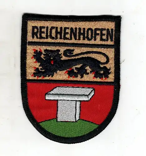 Aufnäher Patch Reichenhofen Stadtteil Kreisstadt Leutkirch im Allgäu