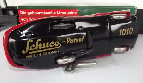 Blechspielzeug Repro Schuco Wende Limousine 1010 im Originalkarton Vitrinenstück