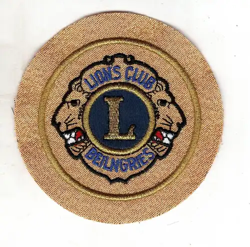 Aufnäher Patch Lions Club Beilngries