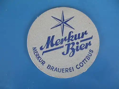 Bierdeckel Brauerei Merkur Cottbus