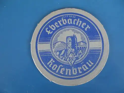 Bierdeckel Brauerei Rosenbräu Eberbach