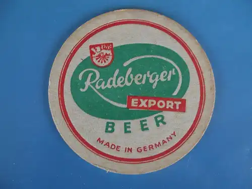 Bierdeckel Brauerei Radeberger Export Beer