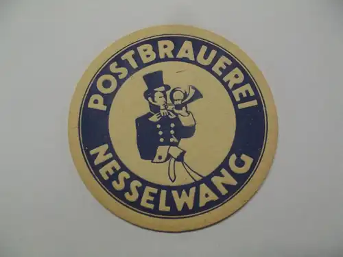 Bierdeckel Brauerei Post Nesselwang