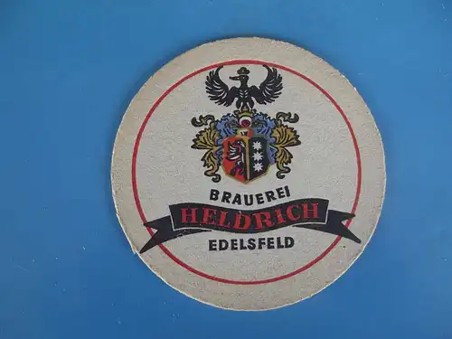 Bierdeckel Brauerei Heldrich Edelsfeld