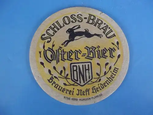 Bierdeckel Brauerei Neff Heidenheim
