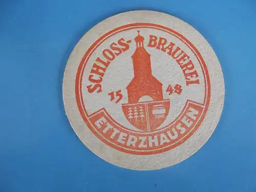 Bierdeckel Brauerei Schlossbrauerei Etterzhausen