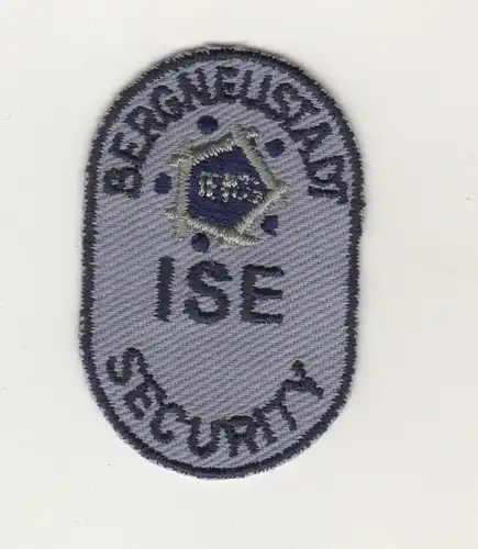 Uniform Aufnäher Patches Security ISE  Bergneustadt Werkschutz (groß)