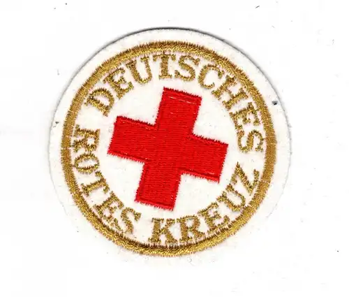 Uniform Aufnäher Patch Deutsches Rotes Kreuz Gold Stickerei