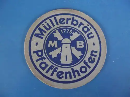 Bierdeckel Brauerei Müller Bräu Paffenhofen Oberbayern