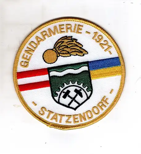 Österreich Polizei Patch Gendarmerie Statzendorf
