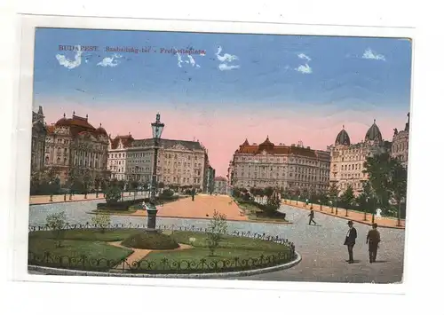 AK Ungarn ;  Budapest Freiheitsplatz Szabadság tér