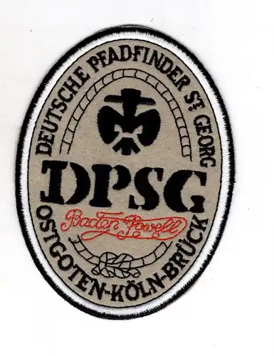 Aufnäher Patch Deutsche Pfadfinder St.Georg Ostgoten Köln - Brück