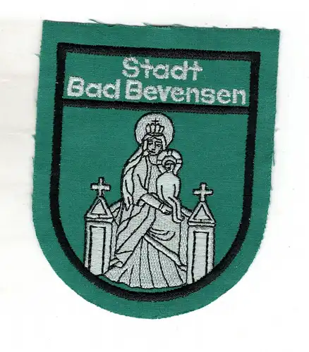 Uniform Stoff Aufnäher Patch Stadt Bad Bevensen  wohl Feuerwehr ?