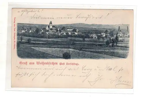 AK Österreich ;  Weißenkirchen Post Perschling Niederösterreich