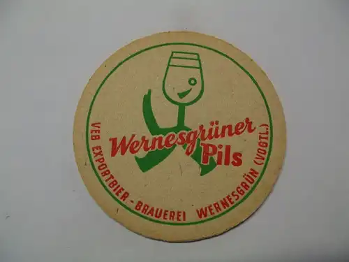 Bierdeckel Brauerei Wernersgrüner  - Wernersgrün Vogtland