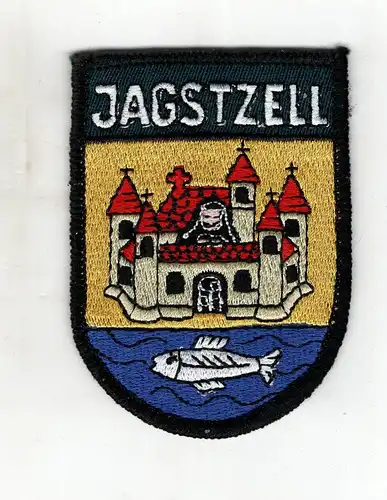Aufnäher Patch Wappen Jagstzell Gemeinde in Baden-Württemberg  Ostalbkreis