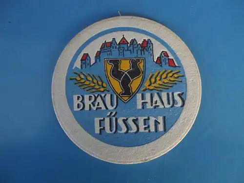 Bierdeckel Brauerei Bräu Haus Füssen