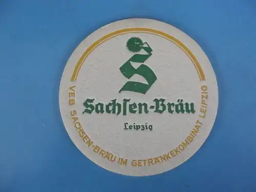 Bierdeckel Brauerei Sachsen Bräu Leipzig