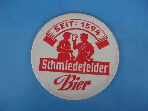 Bierdeckel Brauerei Schmiedefeld (1) Thüringen