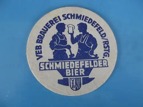 Bierdeckel Brauerei Schmiedefeld (3) Thüringen
