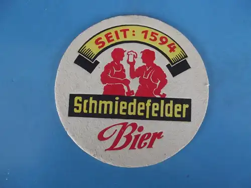 Bierdeckel Brauerei Schmiedefeld (2) Thüringen