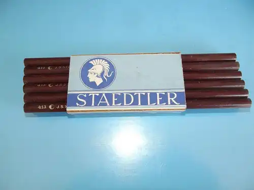 Y-1 /  Staedtler 12 Bleistifte No.413 Glasochrom mit originaler Banderole