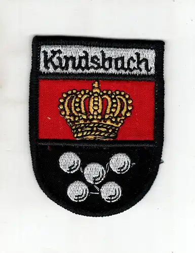 Aufnäher Patch Wappen Kindsbach  Landkreis Kaiserslautern Rheinland-Pfalz