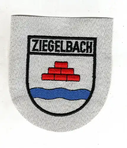 Aufnäher Patch Wappen Ziegelbach Stadtteil Bad Wurzach Kreis Ravensburg